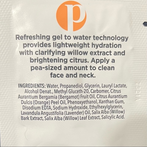 Perfectly Posh Gel Yes gel to water moisturizer - Picture 2 of 5